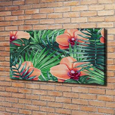 Canvas wall art Orchid