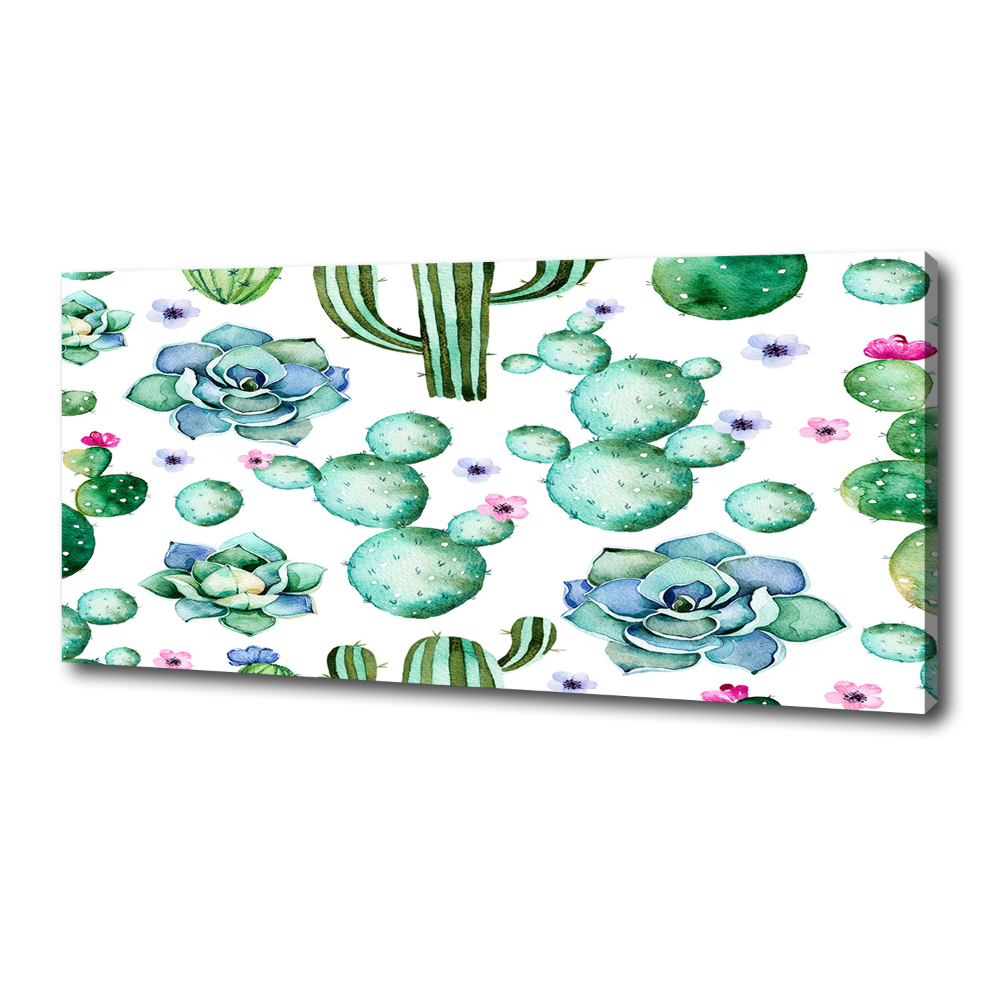 Canvas wall art Cacti