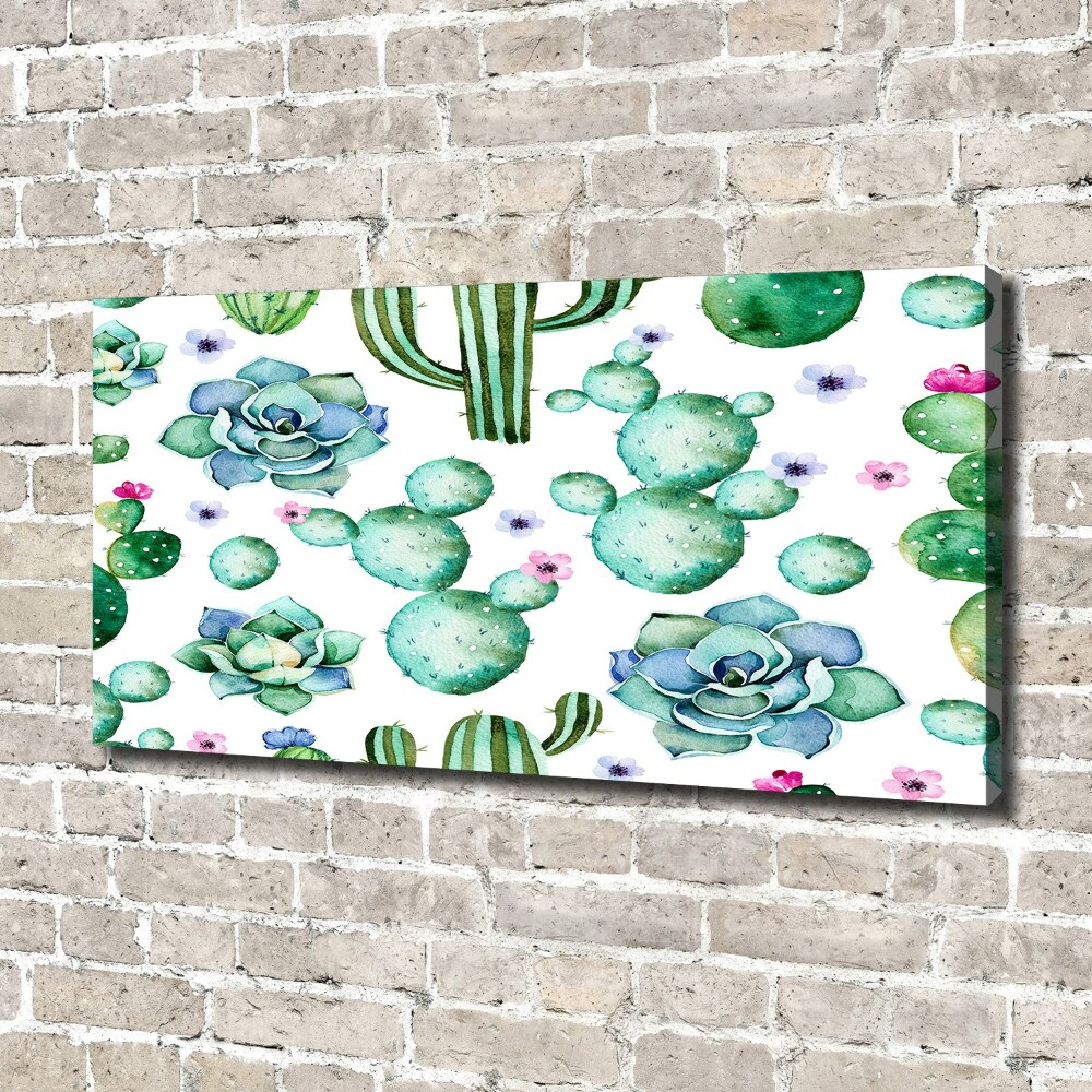 Canvas wall art Cacti