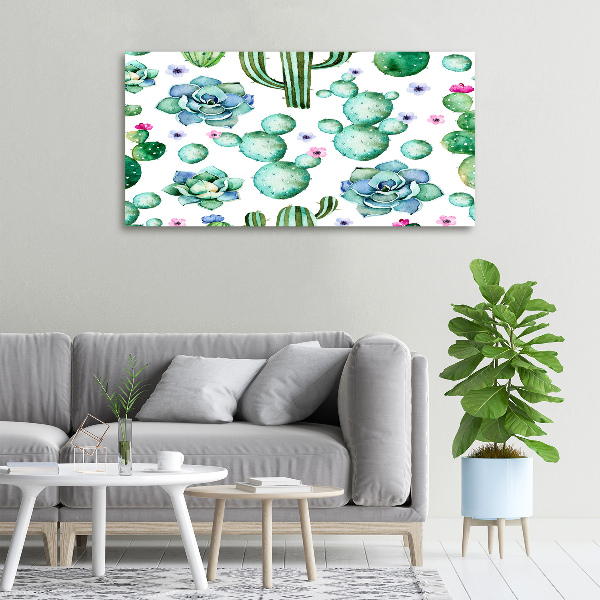 Canvas wall art Cacti