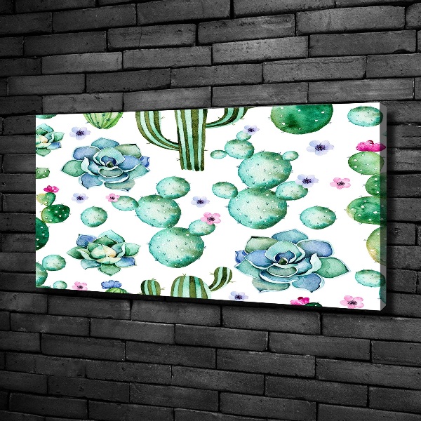 Canvas wall art Cacti