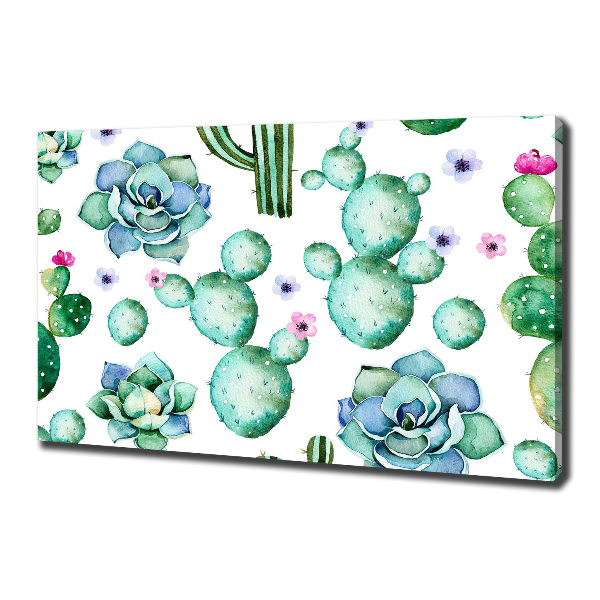 Canvas wall art Cacti