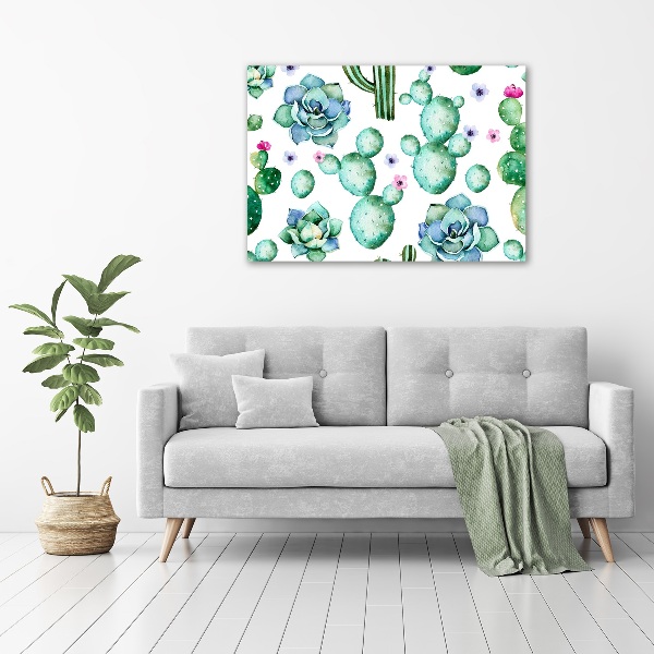 Canvas wall art Cacti