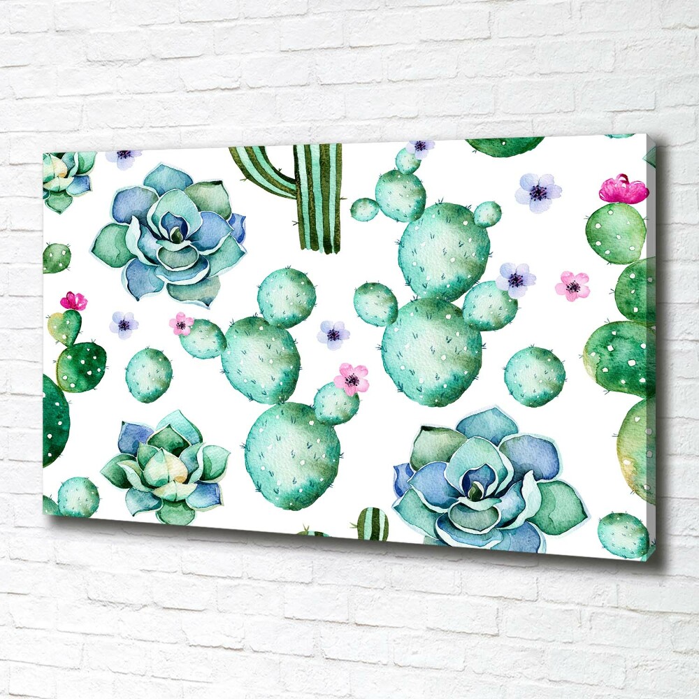 Canvas wall art Cacti