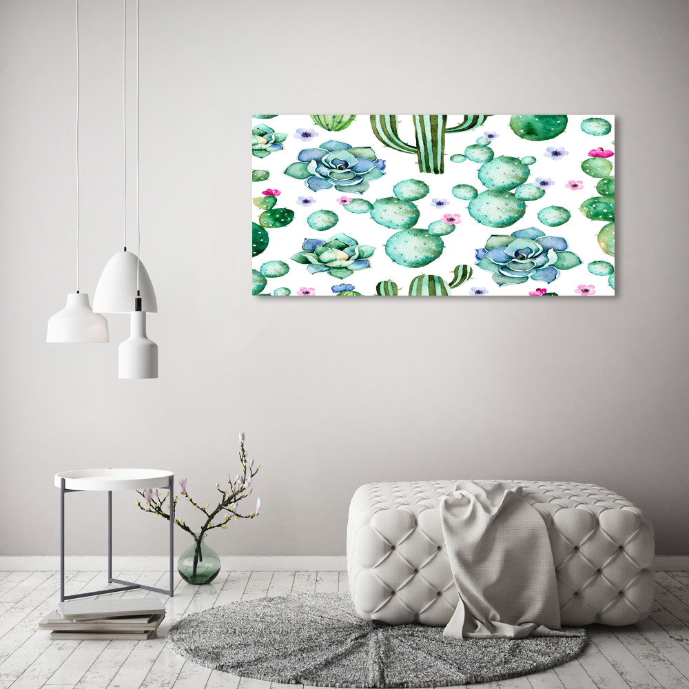 Canvas wall art Cacti