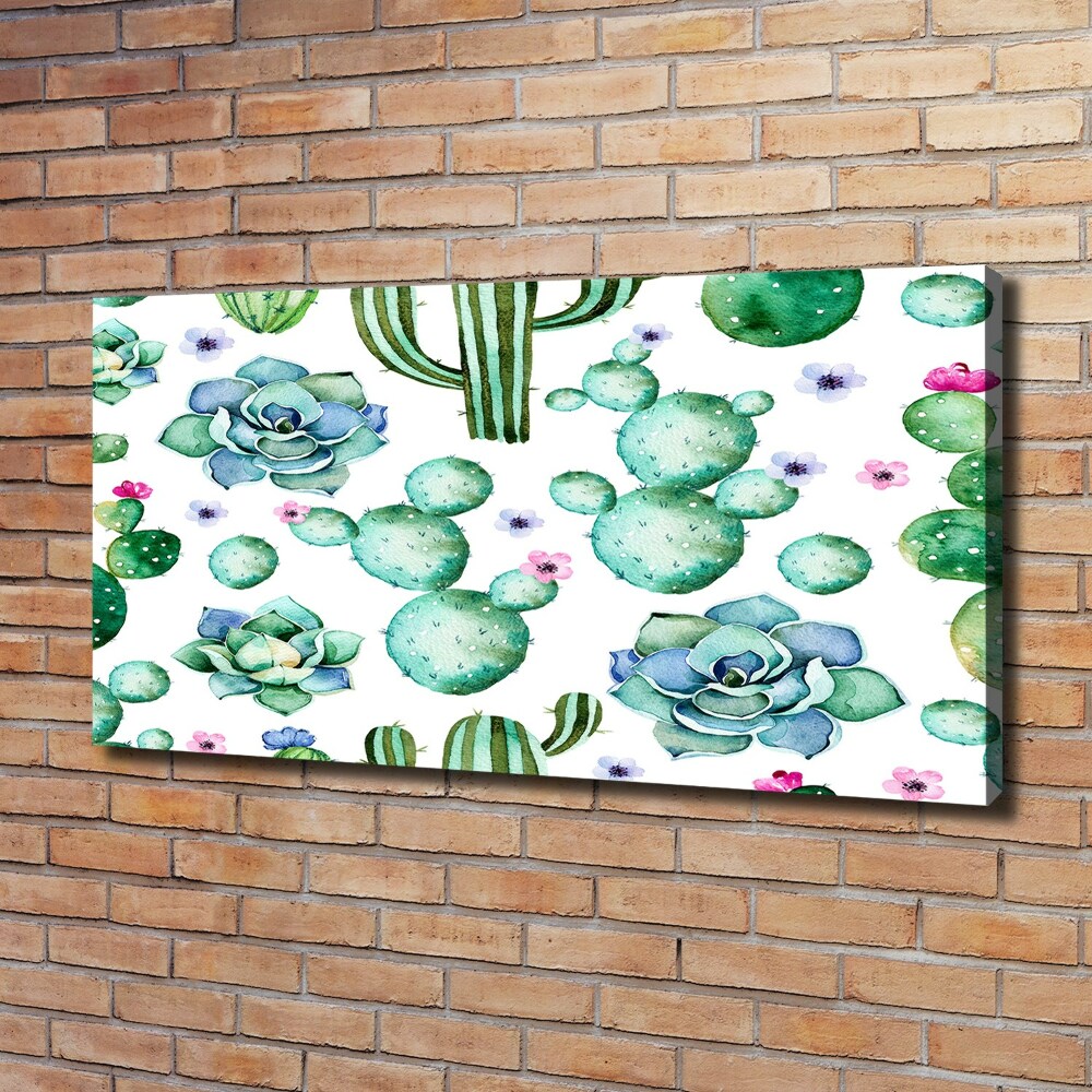 Canvas wall art Cacti