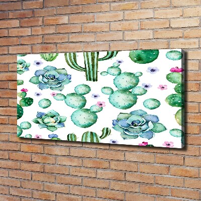 Canvas wall art Cacti