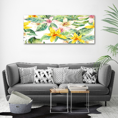 Canvas wall art Orchid