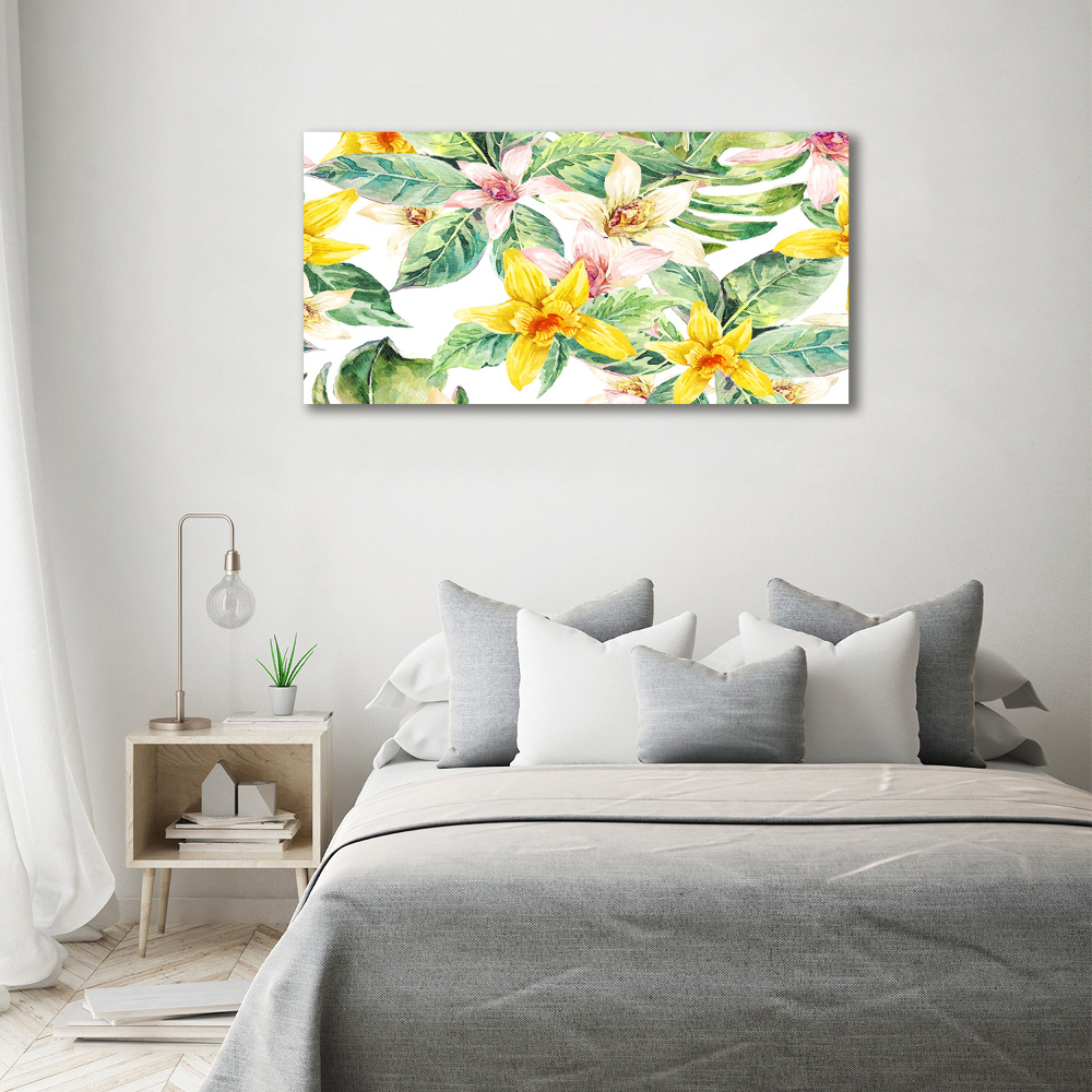 Canvas wall art Orchid