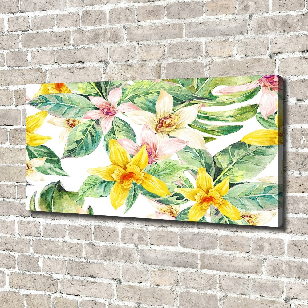 Canvas wall art Orchid