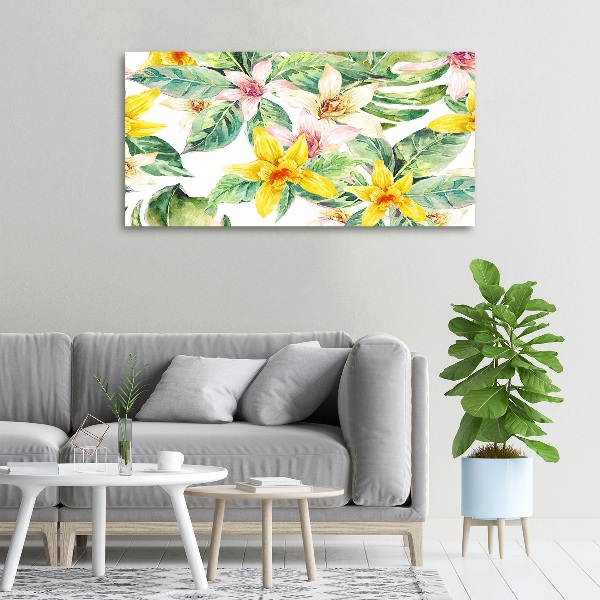 Canvas wall art Orchid