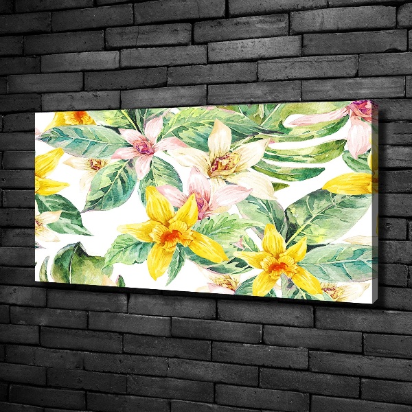 Canvas wall art Orchid