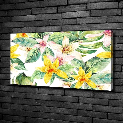 Canvas wall art Orchid