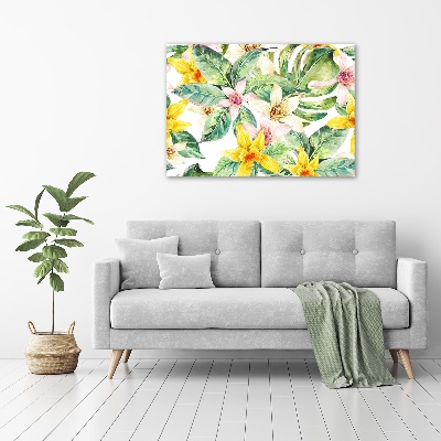 Canvas wall art Orchid