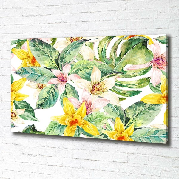 Canvas wall art Orchid