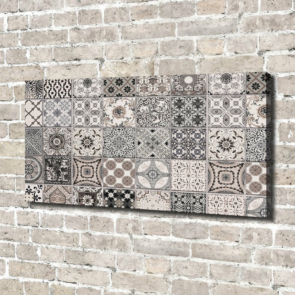 Canvas wall art Ceramic tiles