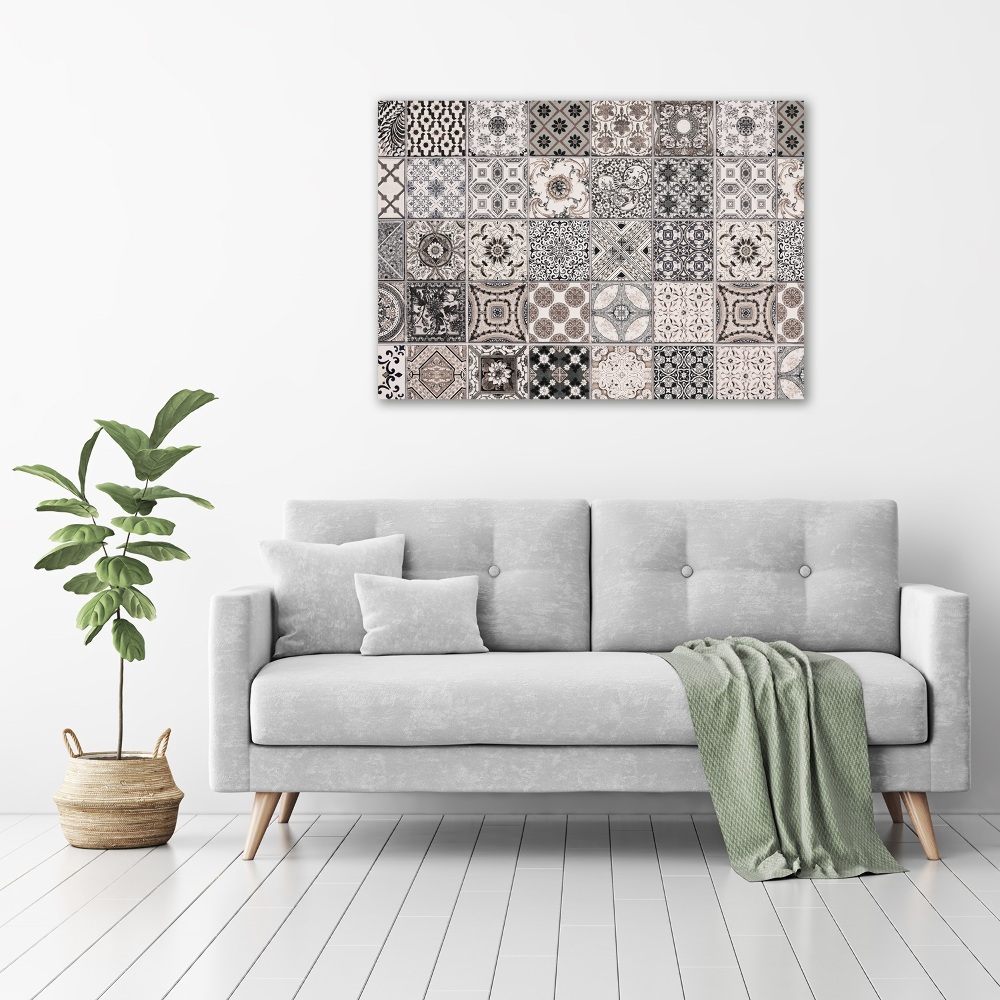 Canvas wall art Ceramic tiles