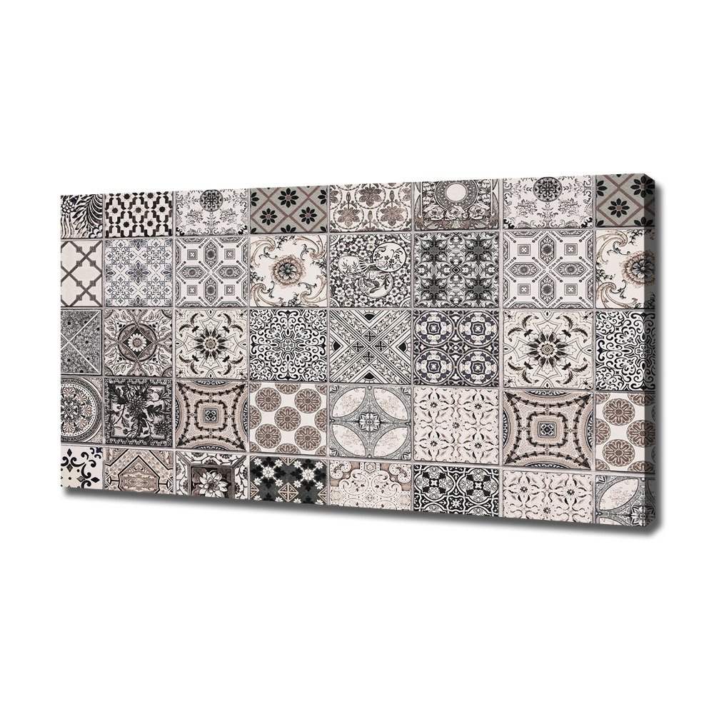 Canvas wall art Ceramic tiles