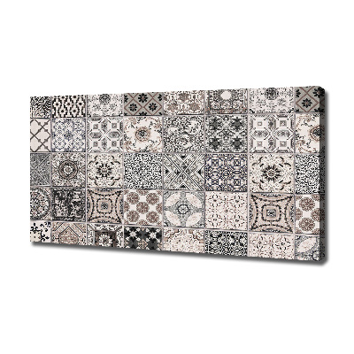 Canvas wall art Ceramic tiles