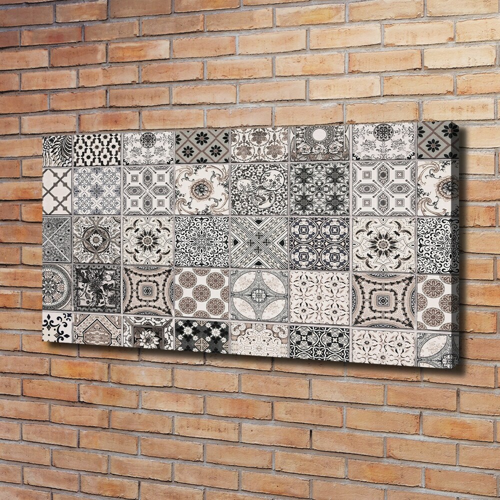 Canvas wall art Ceramic tiles