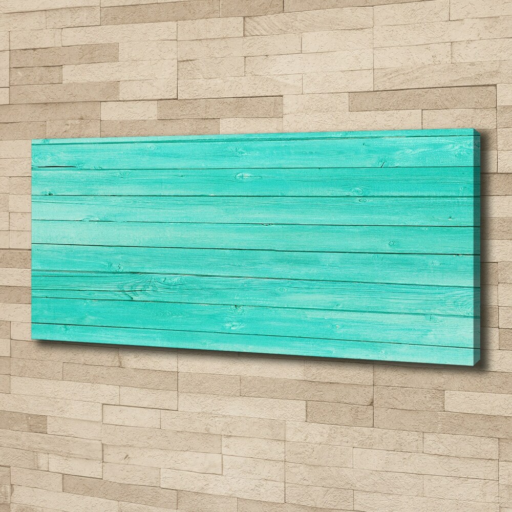 Canvas wall art Green boards