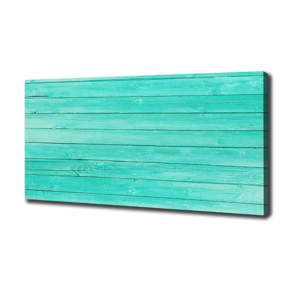 Canvas wall art Green boards