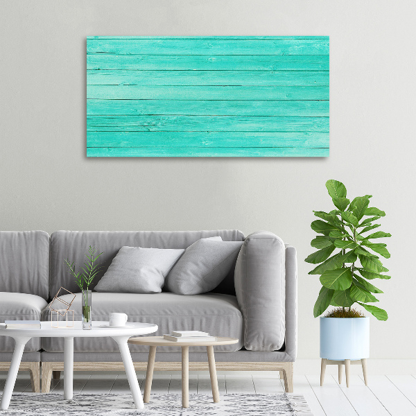 Canvas wall art Green boards