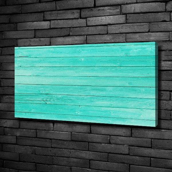 Canvas wall art Green boards