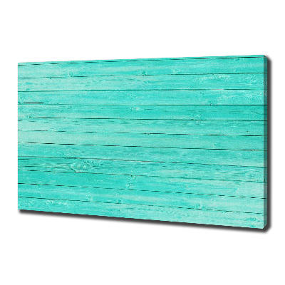 Canvas wall art Green boards