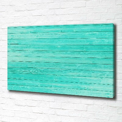 Canvas wall art Green boards