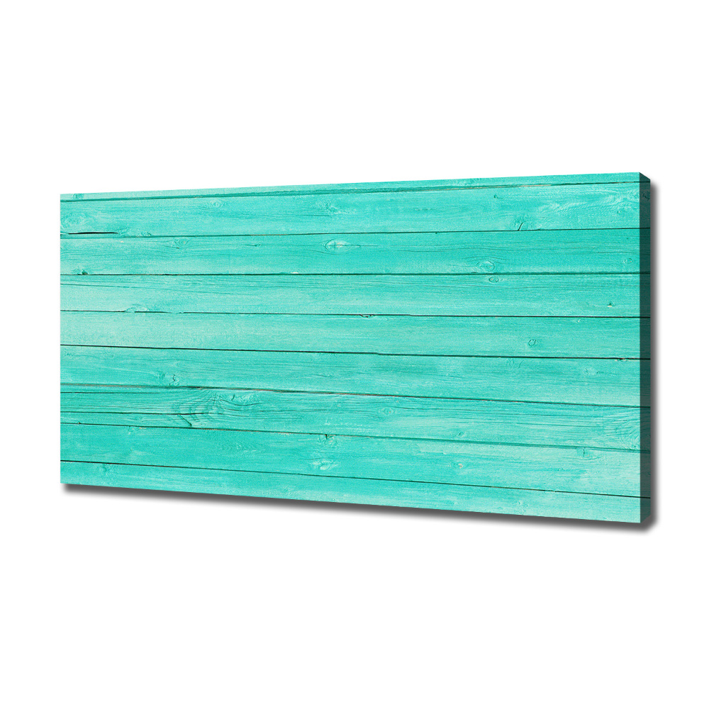 Canvas wall art Green boards