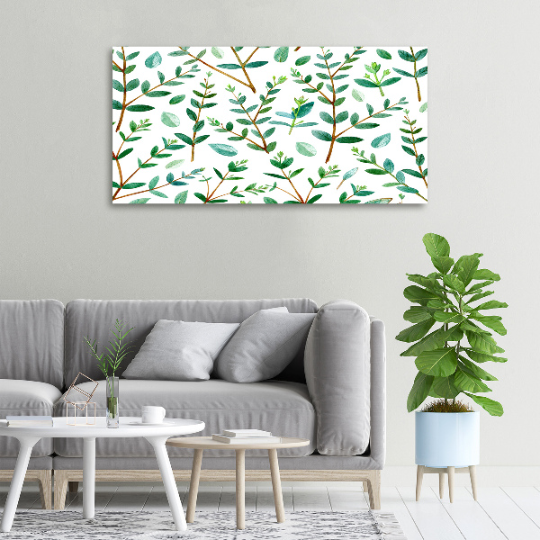 Canvas wall art Eucalyptus