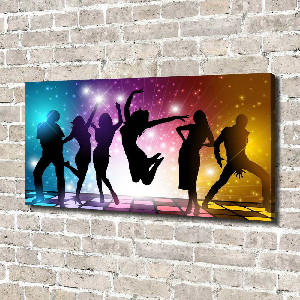 Canvas wall art Disco