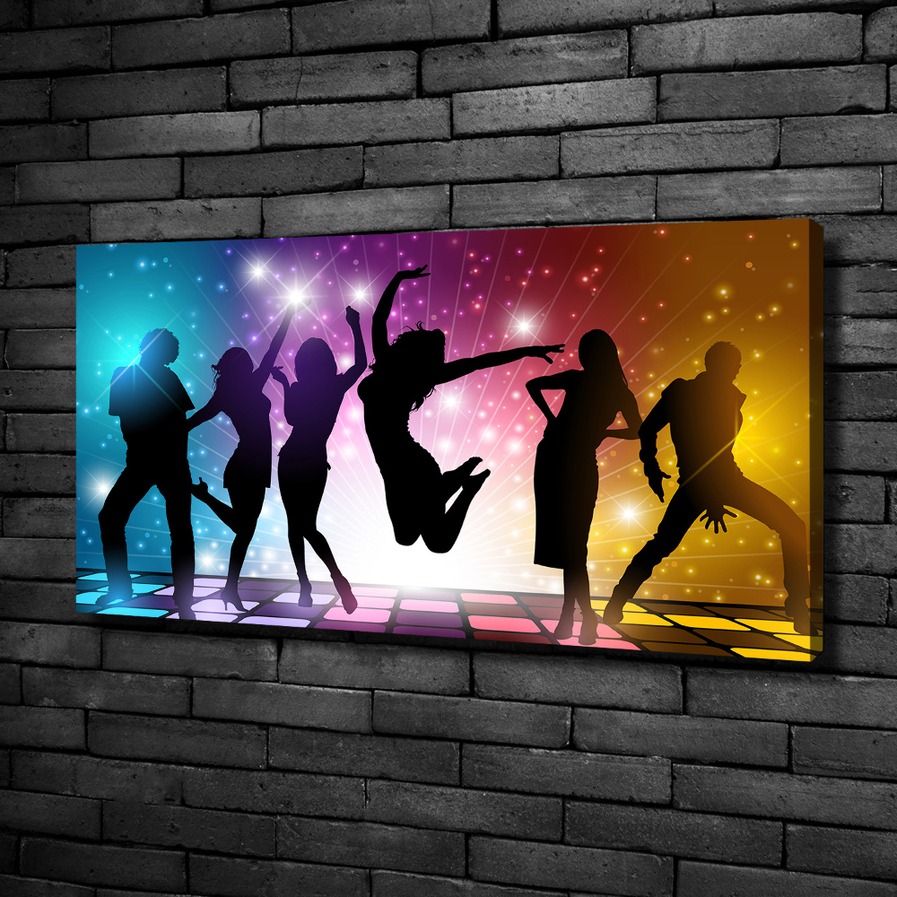 Canvas wall art Disco