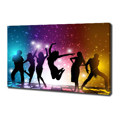 Canvas wall art Disco