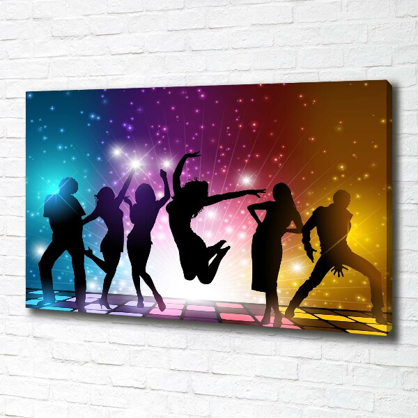 Canvas wall art Disco