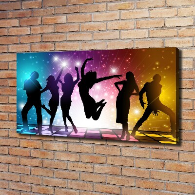 Canvas wall art Disco