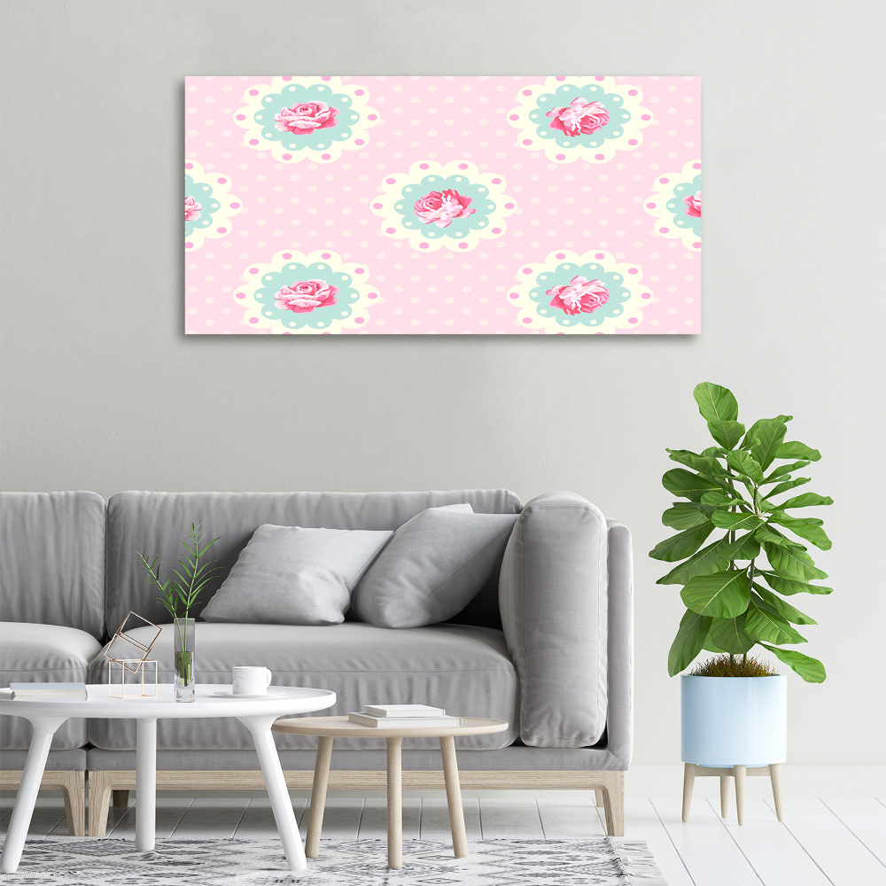 Canvas wall art Roses