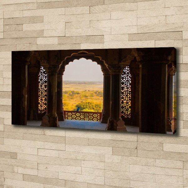 Canvas wall art Fort AGRA India