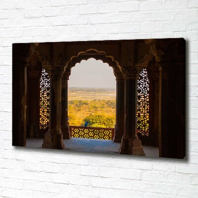 Canvas wall art Fort AGRA India