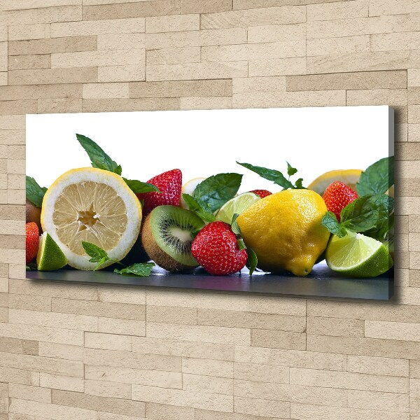 Canvas wall art Fruits and vegetables