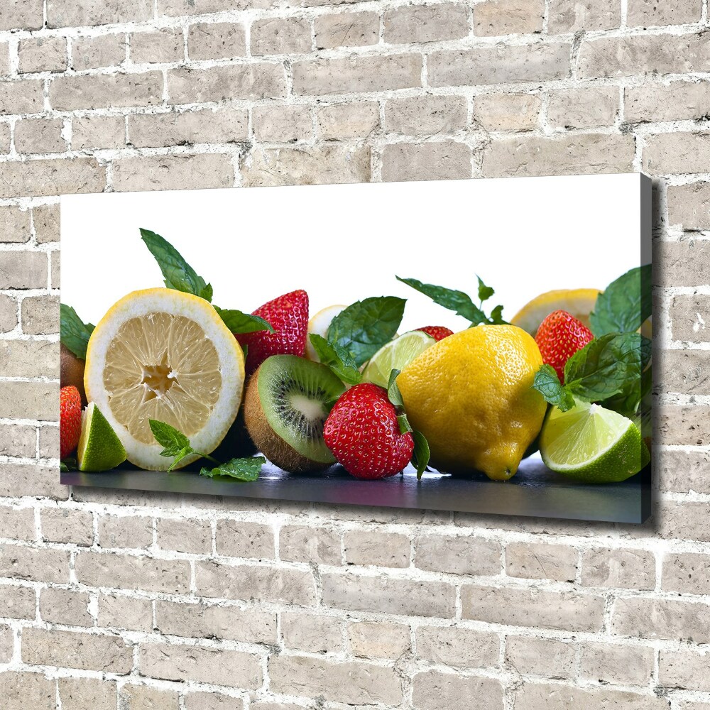 Canvas wall art Fruits and vegetables