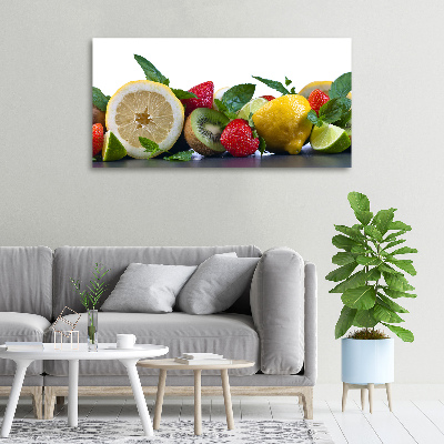 Canvas wall art Fruits and vegetables