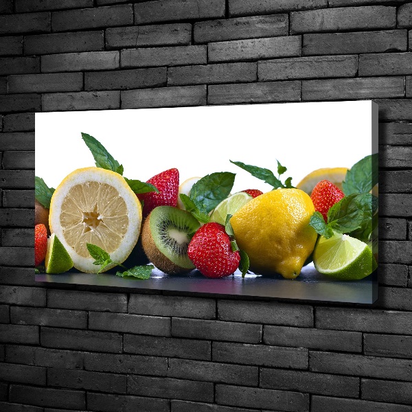 Canvas wall art Fruits and vegetables