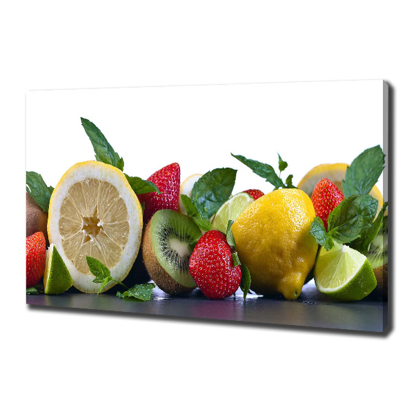 Canvas wall art Fruits and vegetables