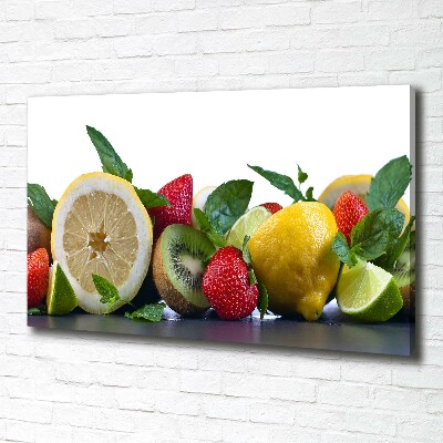 Canvas wall art Fruits and vegetables