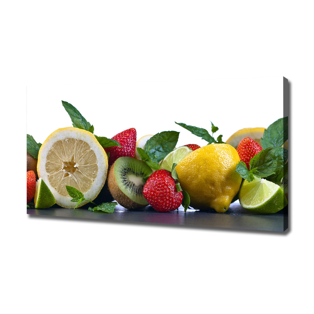 Canvas wall art Fruits and vegetables