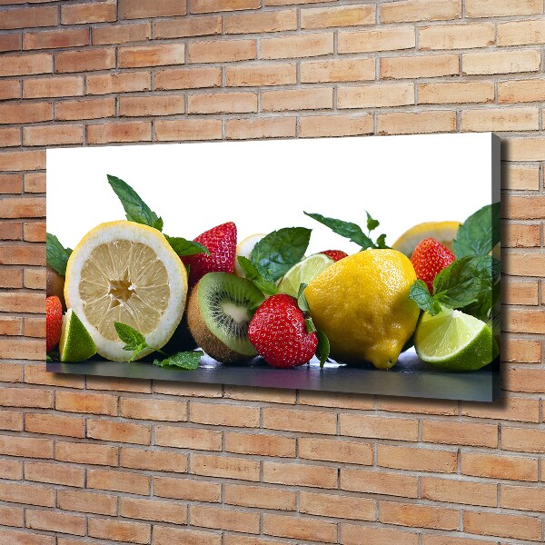 Canvas wall art Fruits and vegetables