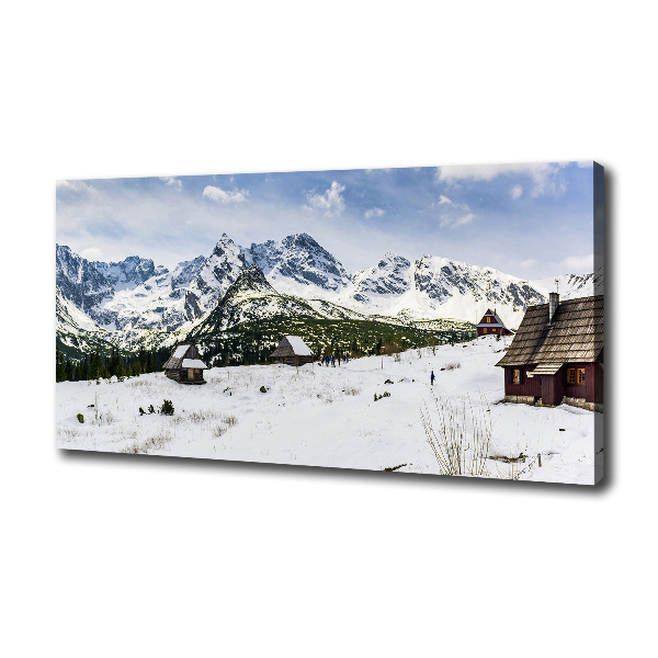 Canvas wall art Tatra Halls