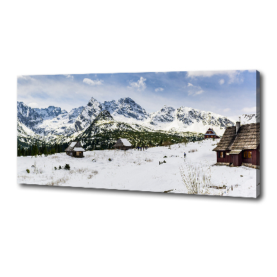 Canvas wall art Tatra Halls